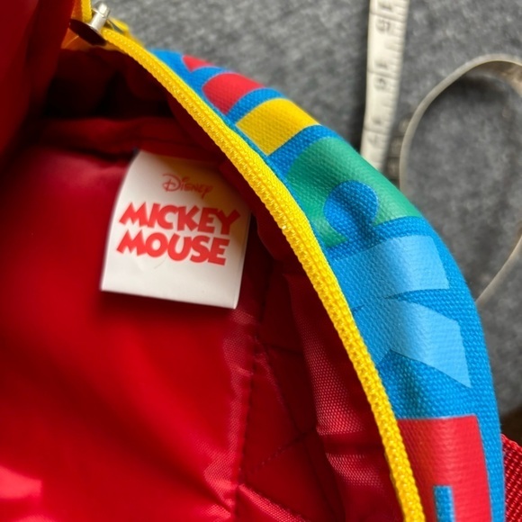 DISNEY MICKEY MOUSE Toddler Backpack Primary Colors One Size - Picture 6 of 10